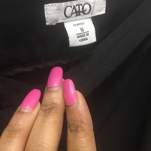 ‼️Sale! ✨ Cato black slacks pants good condition